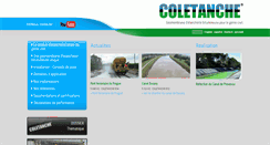 Desktop Screenshot of coletanche.com